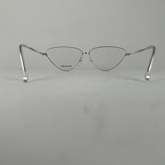 Balenciaga Shiny Silver Opticals Glasses