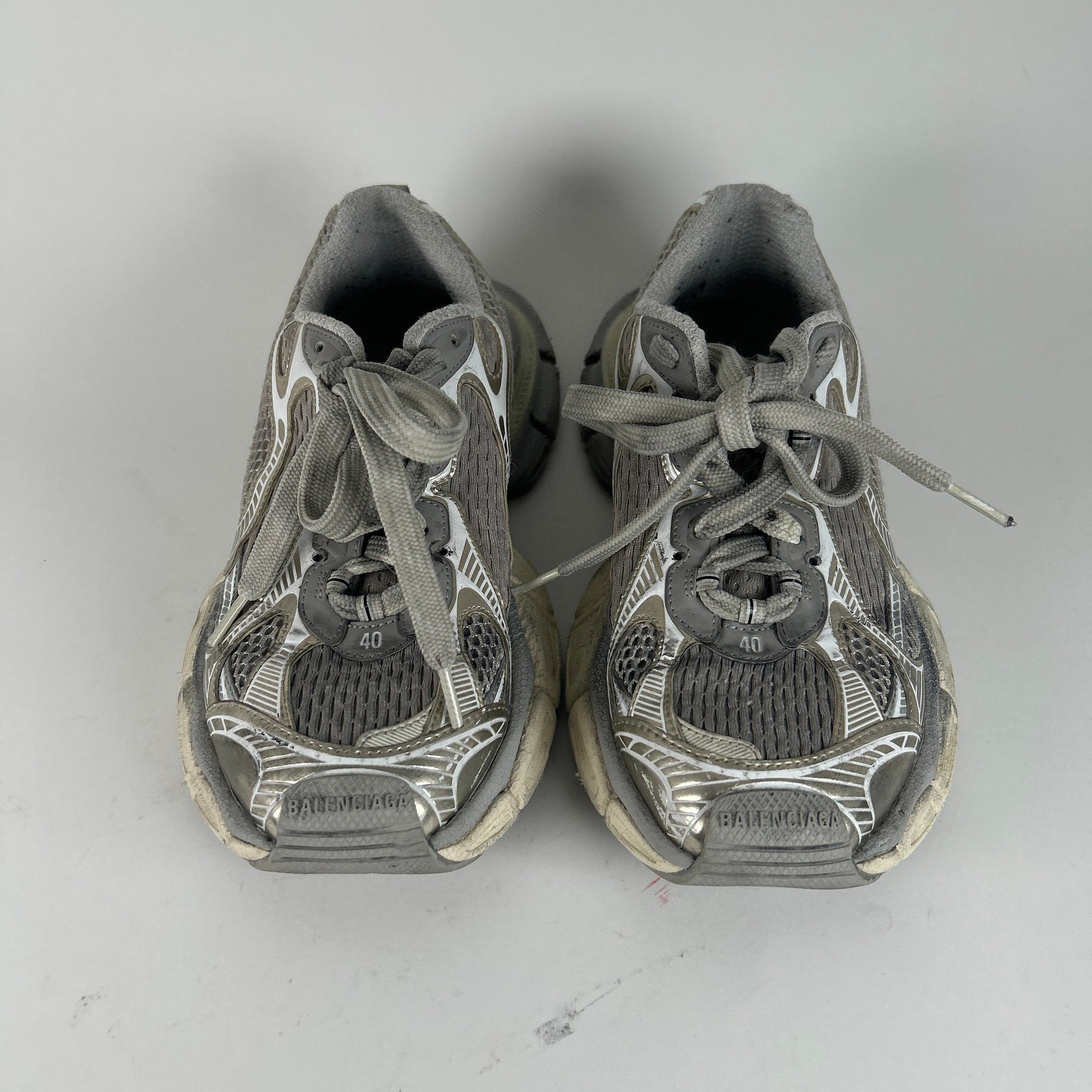Balenciaga Eggshell 3XL Low Tops Size 40