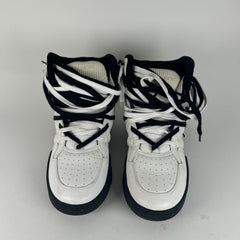 Saint Laurent Cure High 'White Black Blue' High Tops Size 41.5