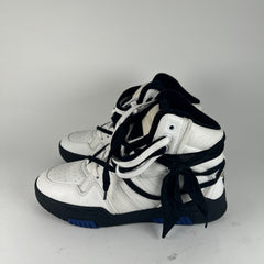 Saint Laurent Cure High 'White Black Blue' High Tops Size 41.5