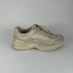 Gucci White Rython Size 8.5