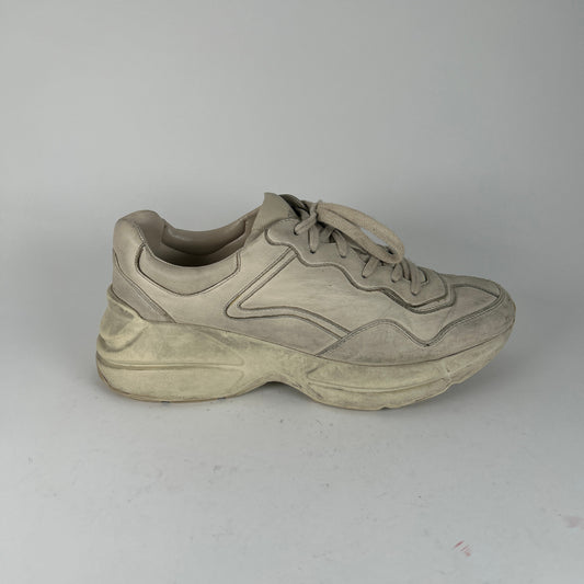 Gucci White Rython Size 8.5