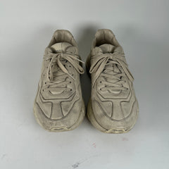 Gucci White Rython Size 8.5
