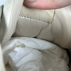 Gucci White Rython Size 8.5