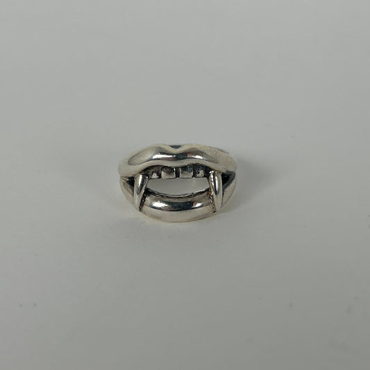 Yohji Yamamoto Gothic Vampire Silver Ring Size 6