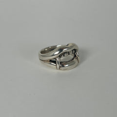 Yohji Yamamoto Gothic Vampire Silver Ring Size 6
