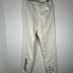Off-White Graphic White Sweatpants Size L