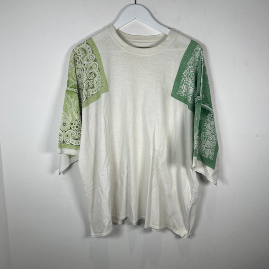 Kapital Green Bandana Boxy T-Shirt Size 1