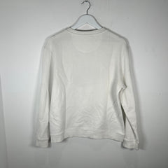 Burberry Embroidery Crest White Crewneck M