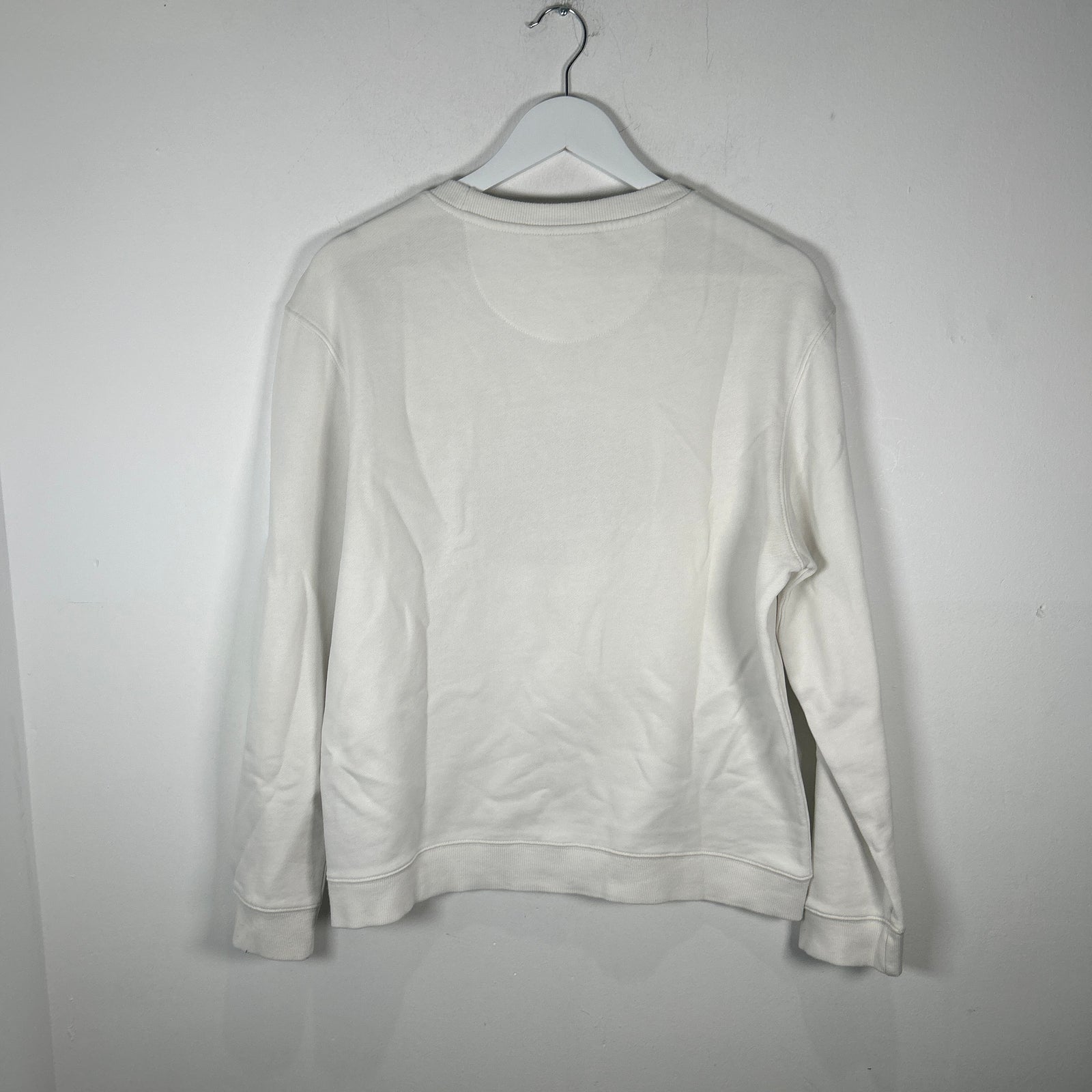 Burberry Embroidery Crest White Crewneck M