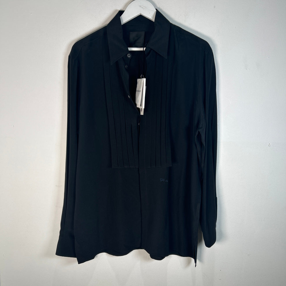 Givenchy Silk Tuxedo Shirt Size M