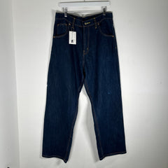 Evisu Leather Motif Jeans Size 34