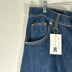 Evisu Leather Motif Jeans Size 34