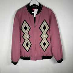Supreme Diamond Rayon Dusty Pink Jacket Size L