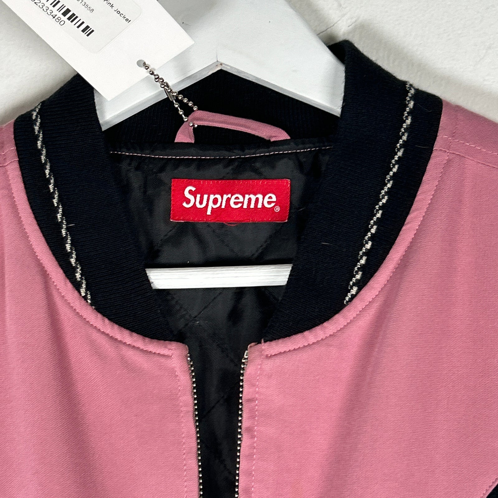 Supreme Diamond Rayon Dusty Pink Jacket Size L