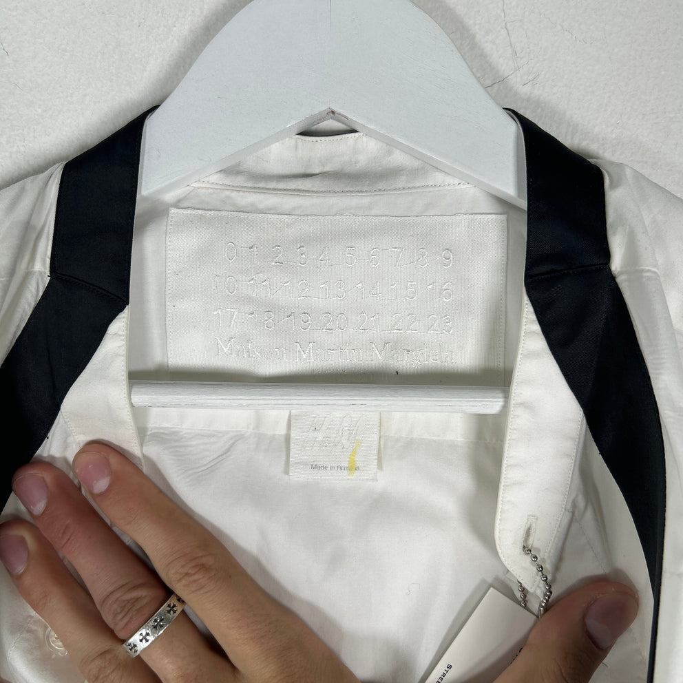 Maison Margiela x H&M Tuxedo Tie Shirt Size L