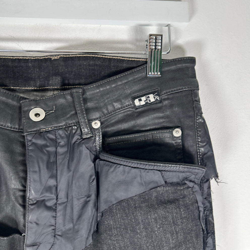 Rick Owens Tyrone Patchwork Jeans Size 31