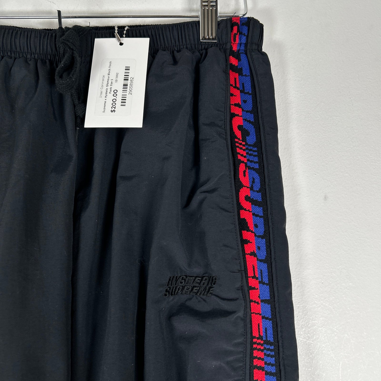 Supreme x Hysteric Glamour Black Track Pants Size S