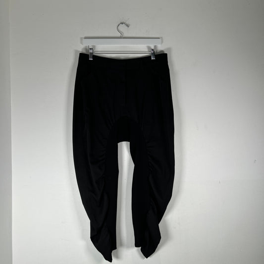 Stella Maccartney Ruffles Black Pants Size 32