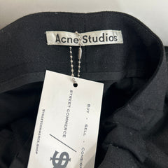 Acne Studios Wool Slack Pants Size 32