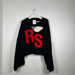Raf Simons 'Love New York RS' Cropped Knit Sweater Size S