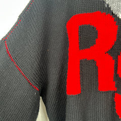 Raf Simons 'Love New York RS' Cropped Knit Sweater Size S