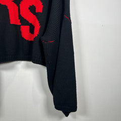 Raf Simons 'Love New York RS' Cropped Knit Sweater Size S