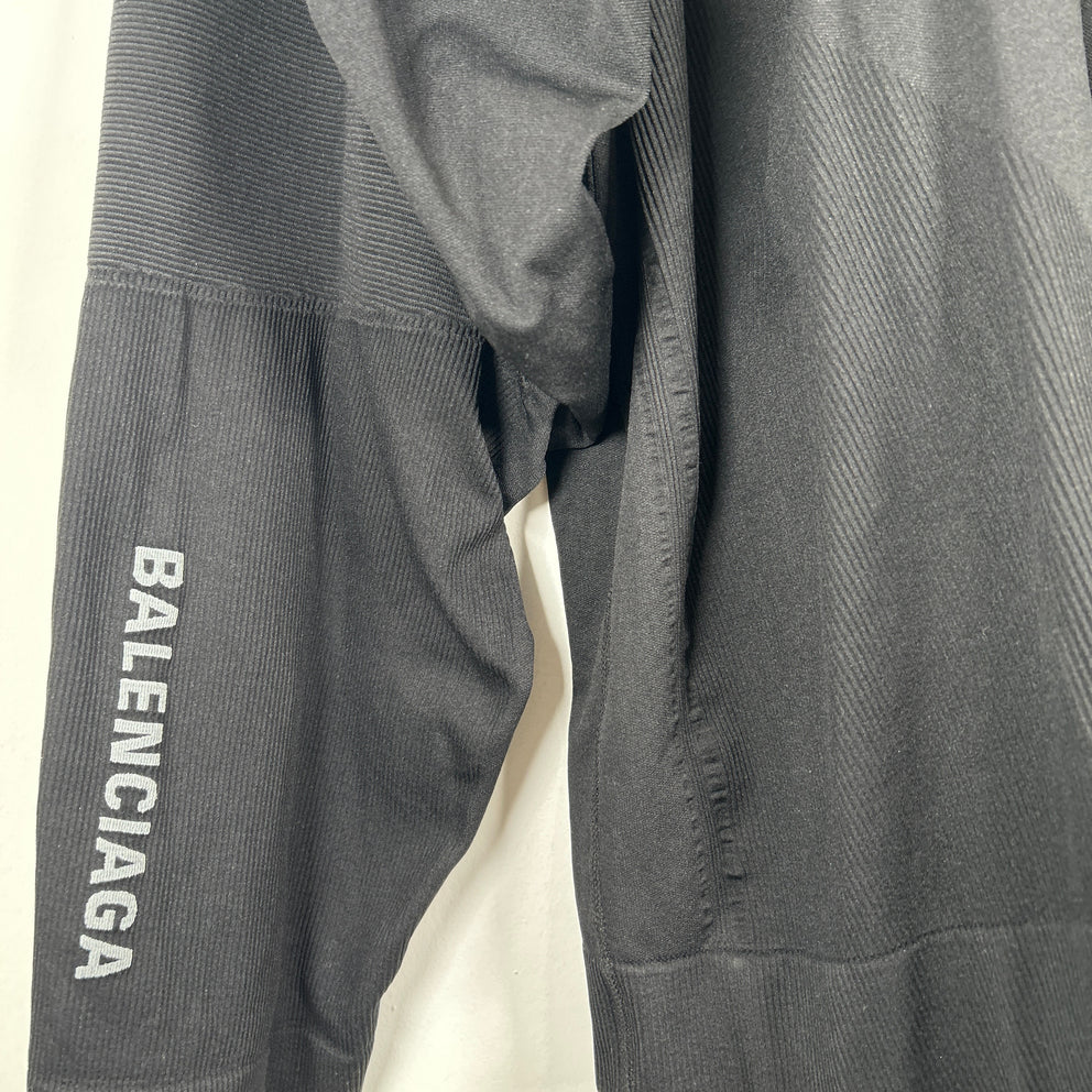 Balenciaga Oversized 'Energy Accumulator' Black Longsleeve Size S