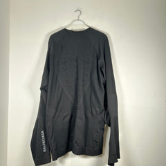 Balenciaga Oversized 'Energy Accumulator' Black Longsleeve Size S