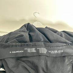 Balenciaga Oversized 'Energy Accumulator' Black Longsleeve Size S