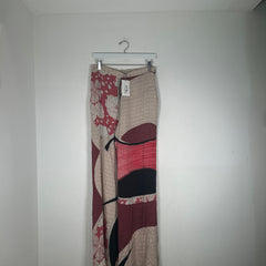 Emillio Pucci Silk Multi Pattern Pants Size 30