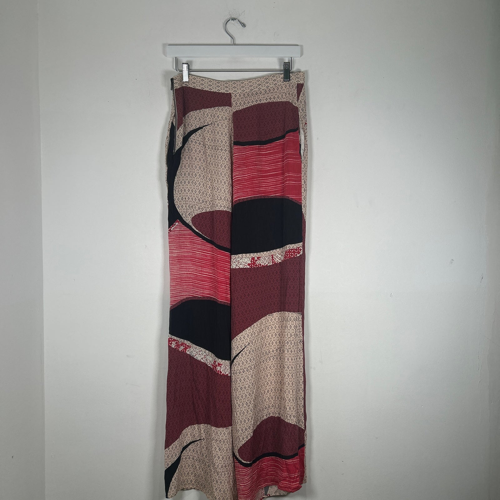Emillio Pucci Silk Multi Pattern Pants Size 30