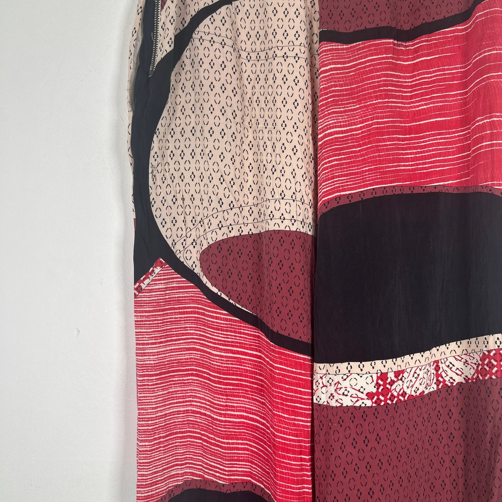 Emillio Pucci Silk Multi Pattern Pants Size 30