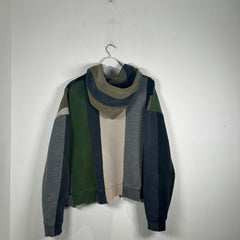 GV Gallery Multi Panel Zip Up Hoodie Size M
