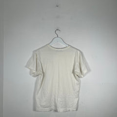 Comme Des Garcon Homme Plus Logo White T-Shirt Size S