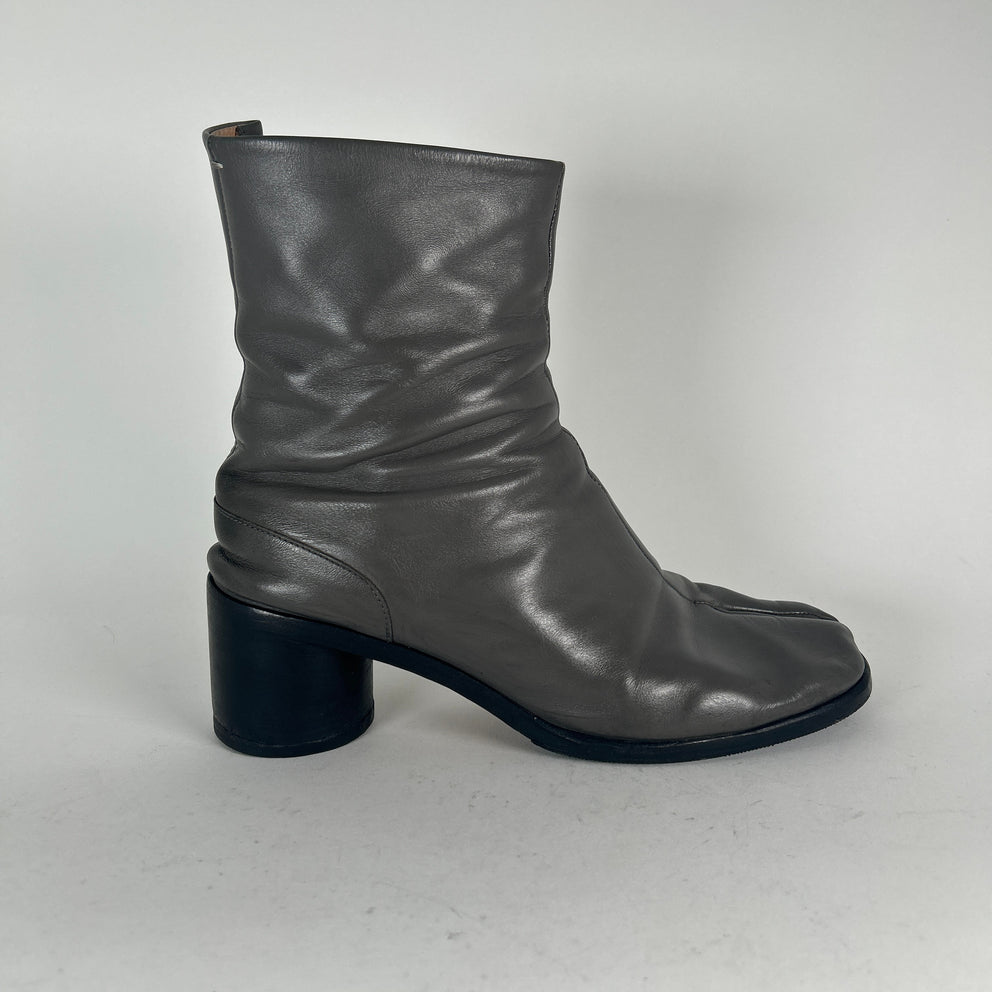 Maison Margiela Grey Tabi Boots Size 44