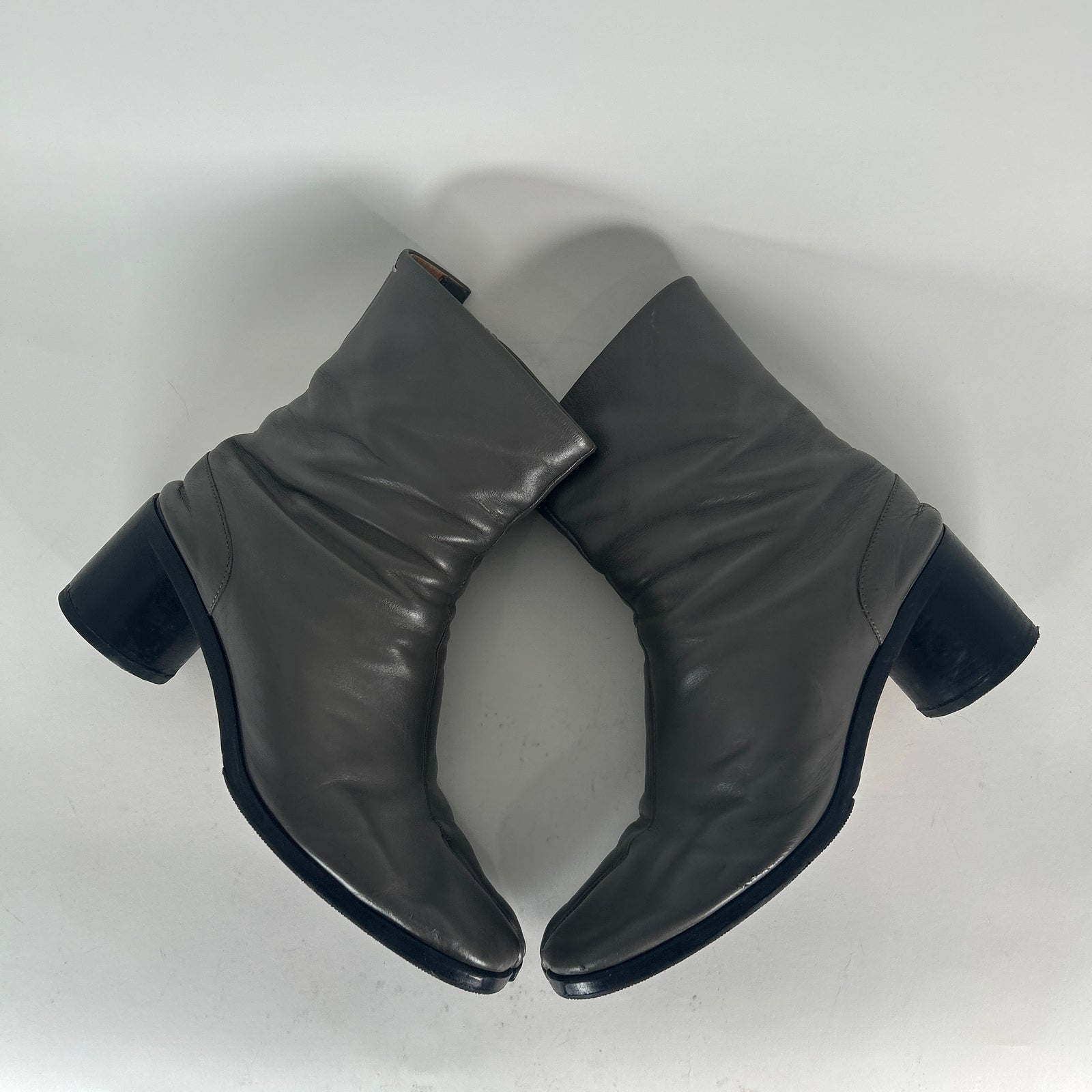 Maison Margiela Grey Tabi Boots Size 44