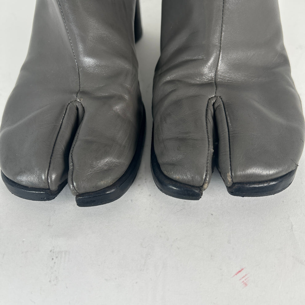 Maison Margiela Grey Tabi Boots Size 44