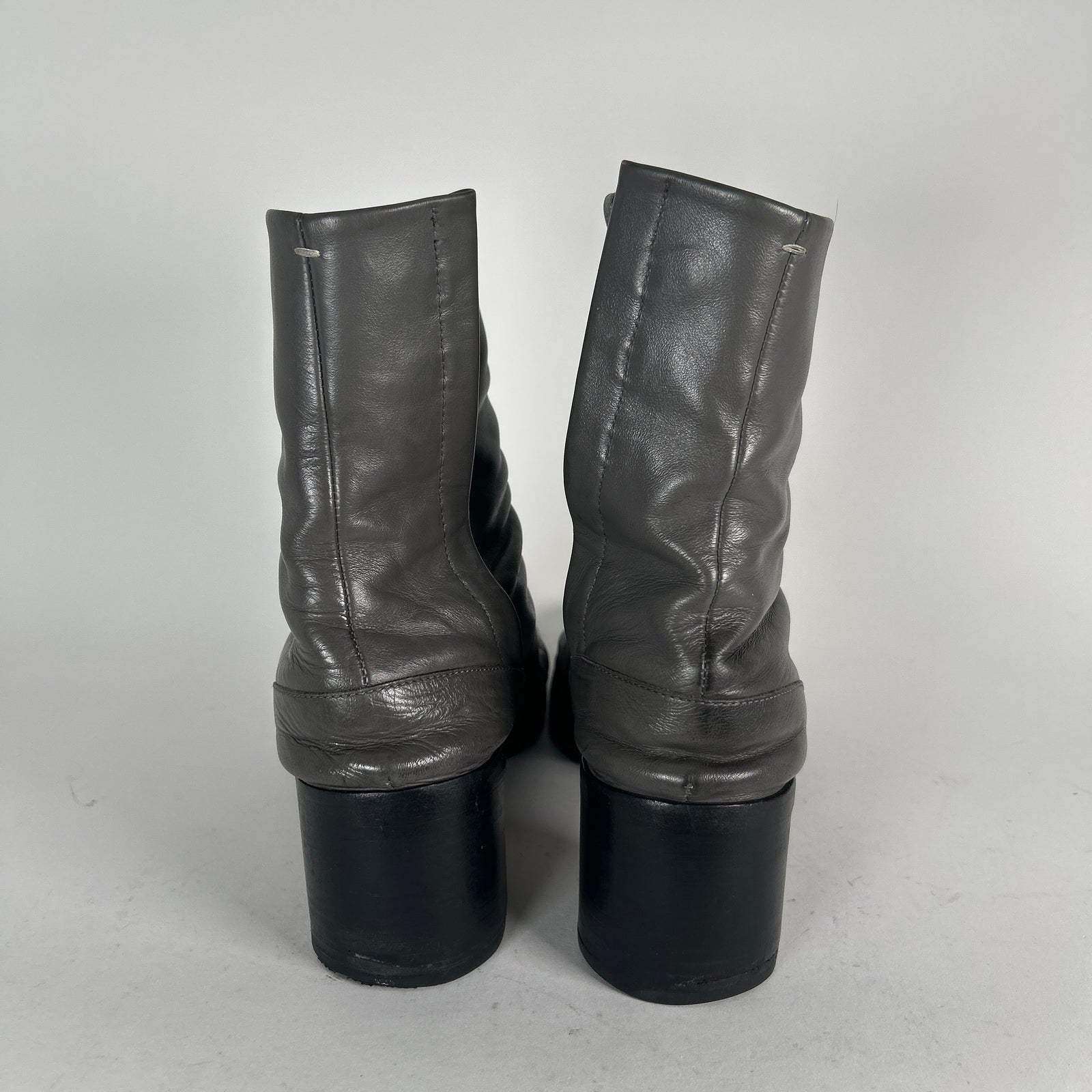 Maison Margiela Grey Tabi Boots Size 44