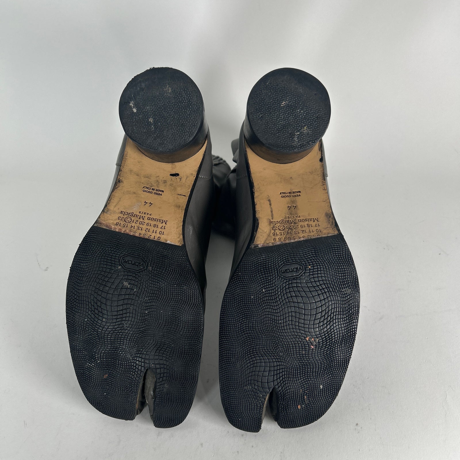 Maison Margiela Grey Tabi Boots Size 44