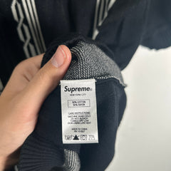 Supreme SS17 Weave Knit Zip Polo Size S
