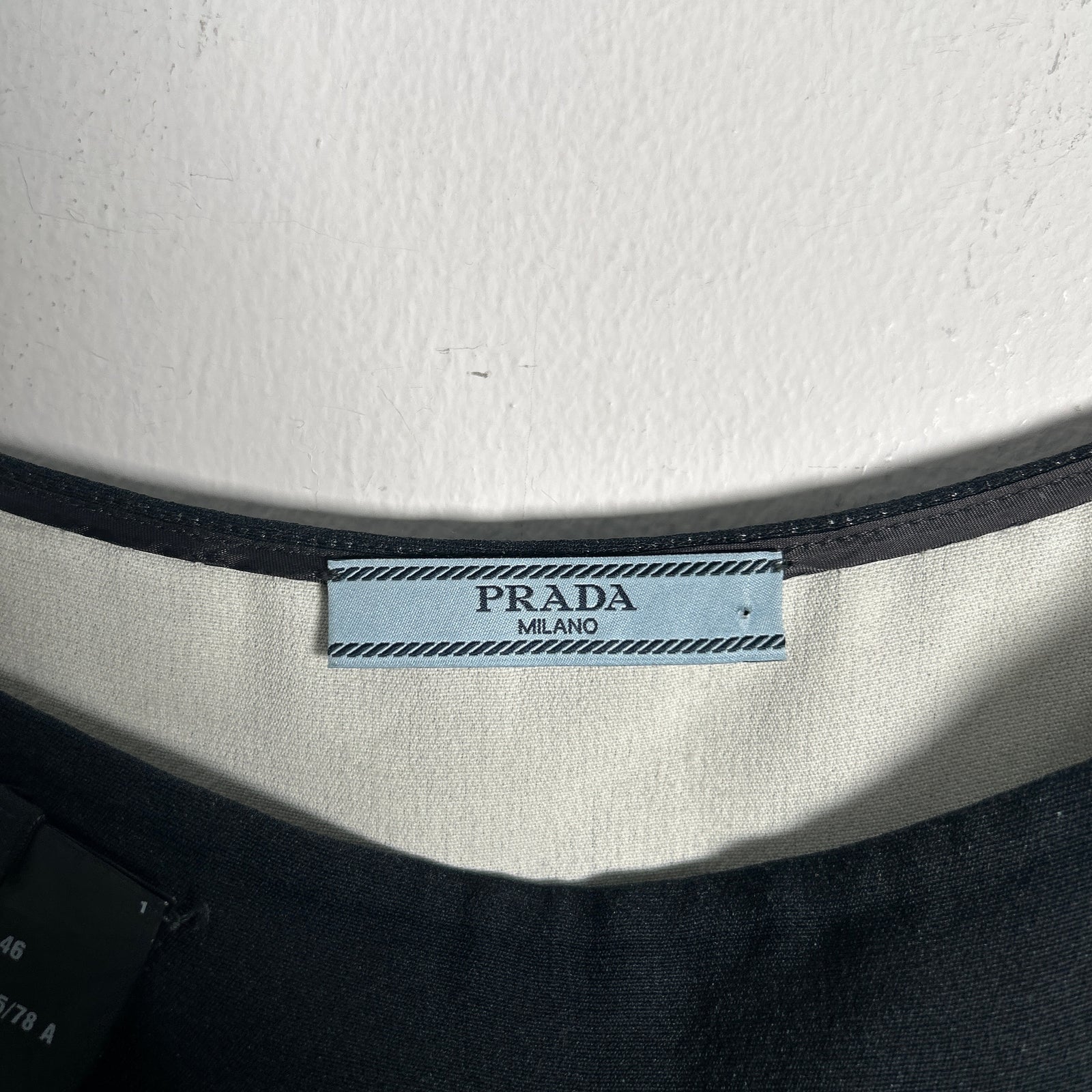 Prada FW13 Runway Floral Print Pencil Skirt Size 46