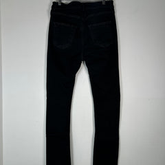 Rick Owens Detroit Cut Black Jeans Size 31