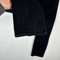 Rick Owens Detroit Cut Black Jeans Size 31
