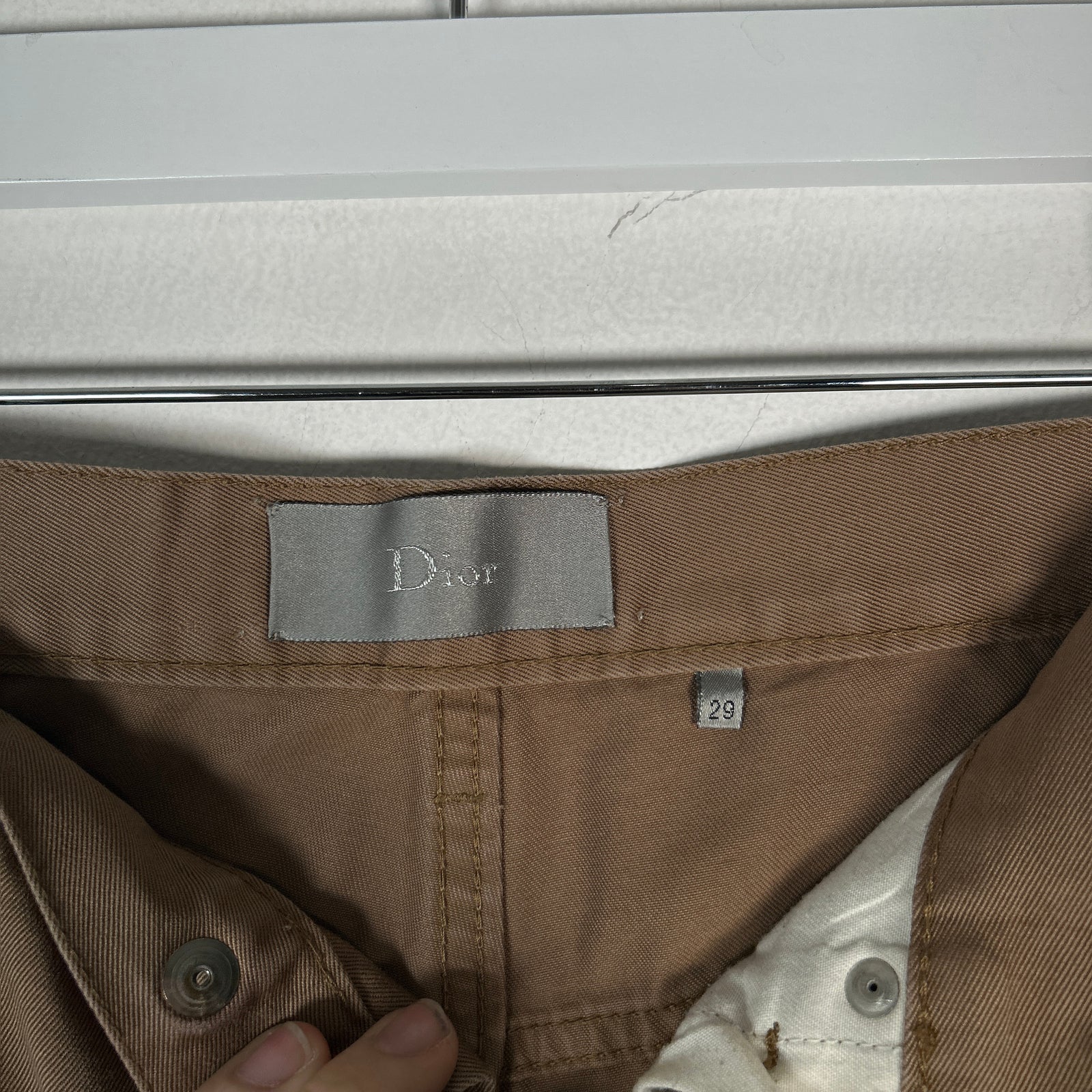 Dior Brown Slacks Size 29