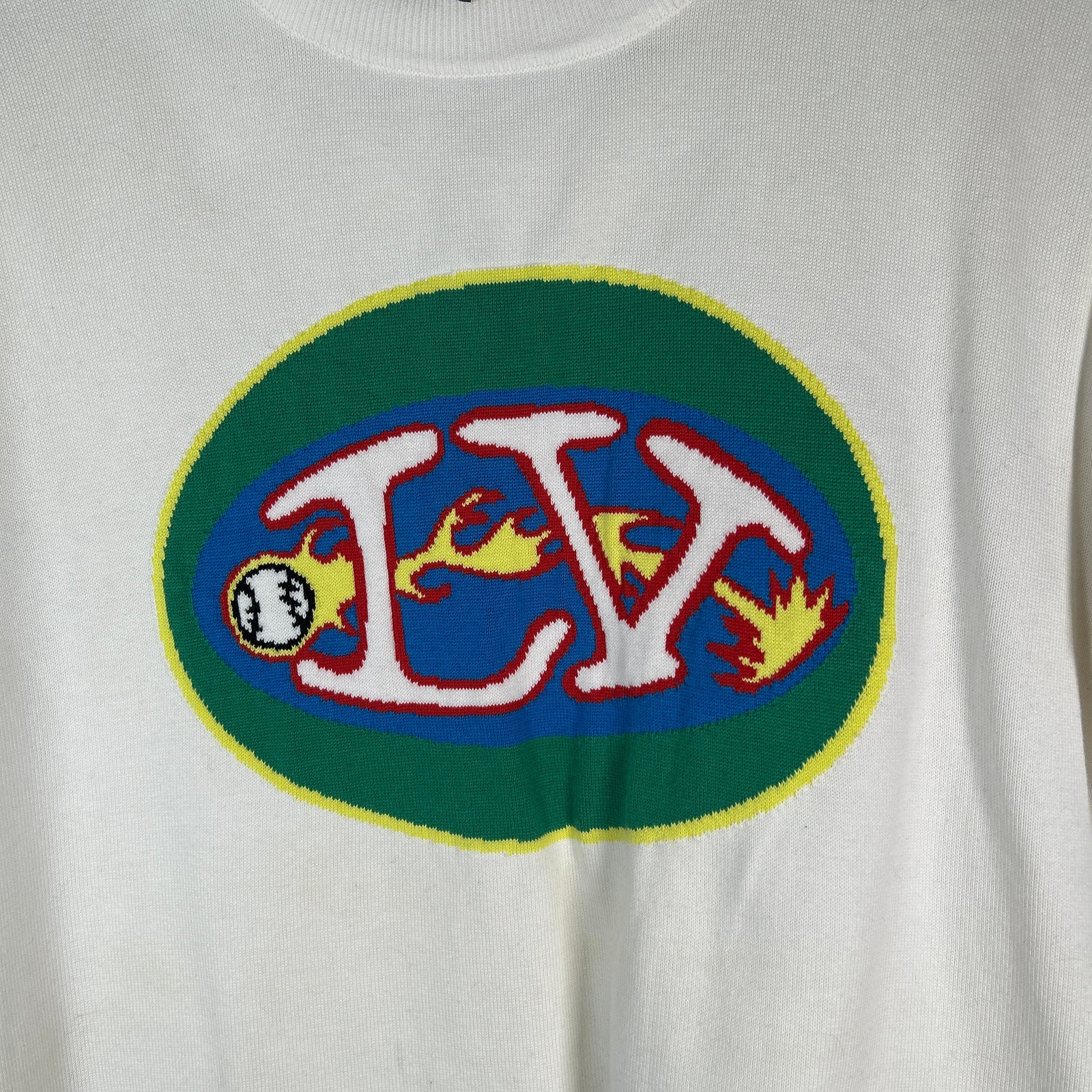 Louis Vuitton Baseball Intarisa Knit T-Shirt Size M