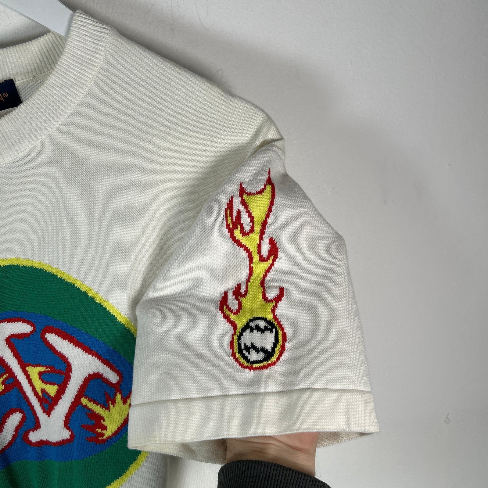 Louis Vuitton Baseball Intarisa Knit T-Shirt Size M
