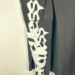 Endless Logo Layered Thermal Black T-Shirt Size L