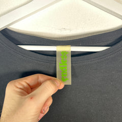 Endless Logo Layered Thermal Black T-Shirt Size L