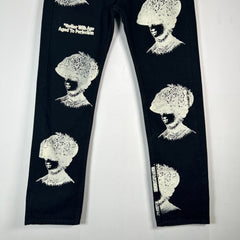 Better With Age Teresa Denim Black Jeans Size 30